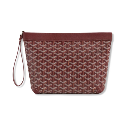 Conti Pouch Blue Burgandy