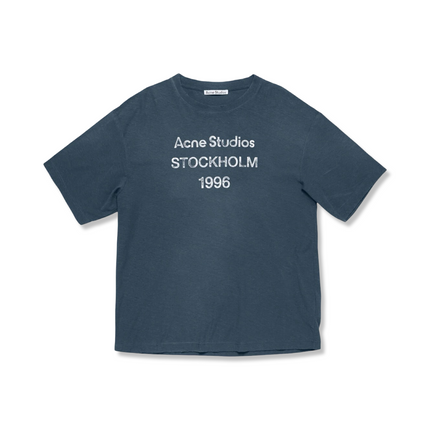 Sprayed Logo T-Shirt Navy