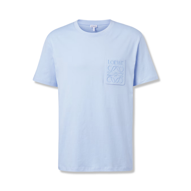 Logo Pocket T-Shirt Blue