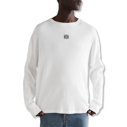 Ribbed Long Sleeve T-Shirt