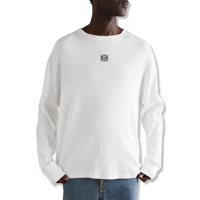 Ribbed Long Sleeve T-Shirt