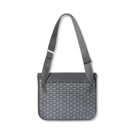 Coursier Messenger Bag Grey