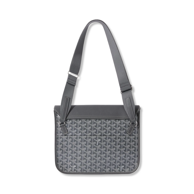 Coursier Messenger Bag Grey