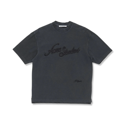 Embroidered Logo T-Shirt Black
