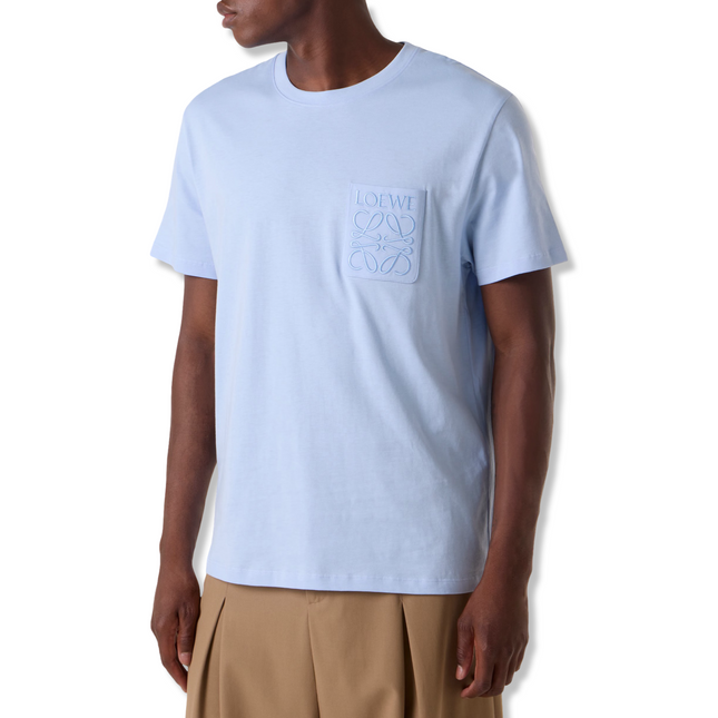 Logo Pocket T-Shirt Blue