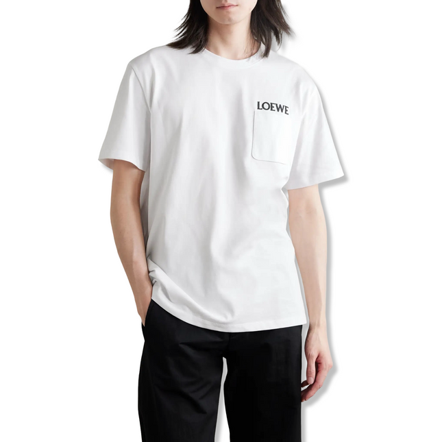 Embroidered Logo T-Shirt White