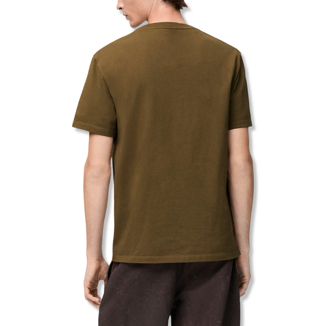 Embroidered Logo T-Shirt Khaki