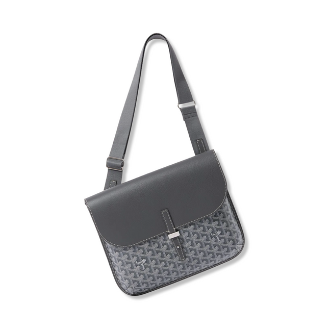 Coursier Messenger Bag Grey