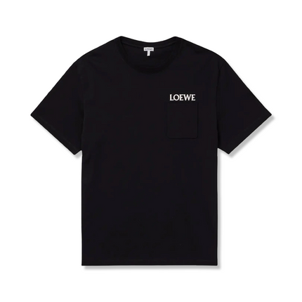 Embroidered Logo T-Shirt Black