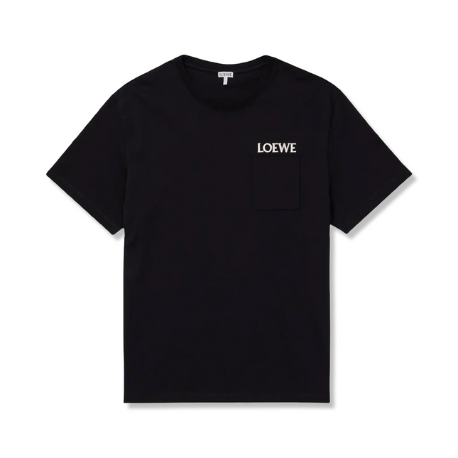 Embroidered Logo T-Shirt Black