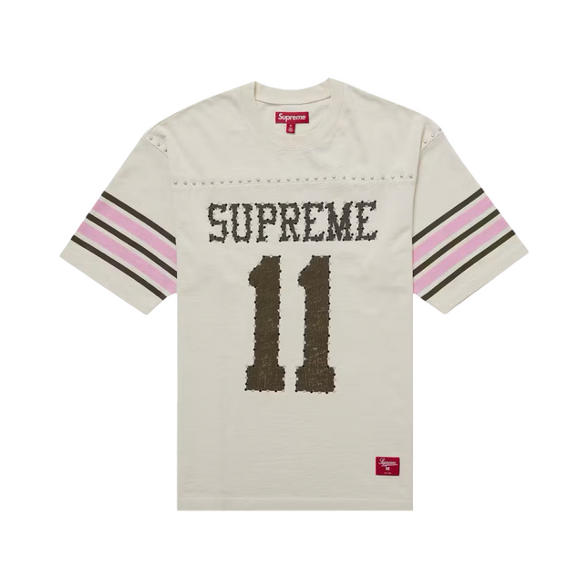 Studded T-Shirt Cream