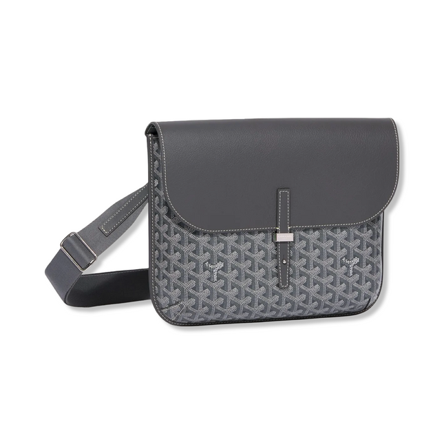 Coursier Messenger Bag Grey