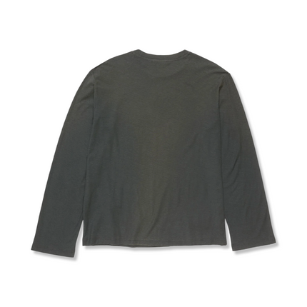 Sprayed Logo Long Sleeve Black