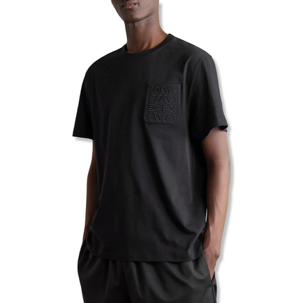 Logo Pocket T-Shirt Black