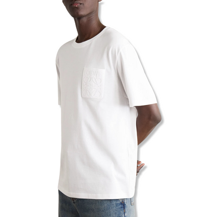 Logo Pocket T-Shirt White