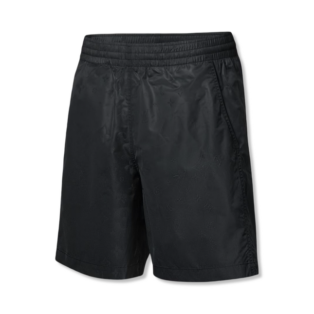Monogram Swim Shorts Black