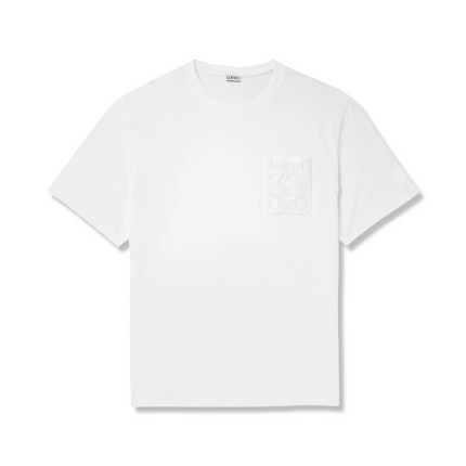 Logo Pocket T-Shirt White