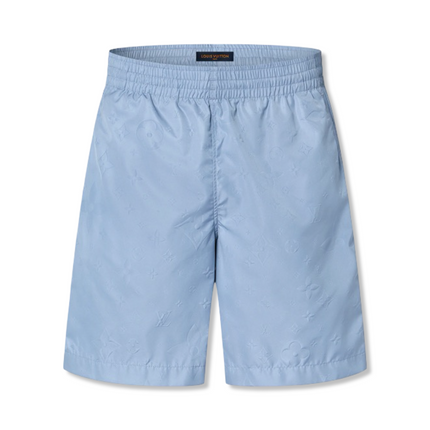 Monogram Swim Shorts Blue