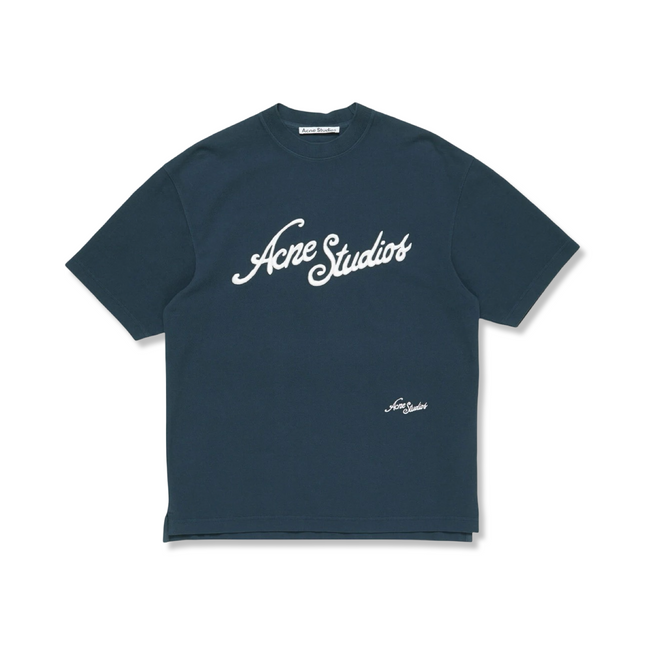 Embroidered Logo T-Shirt Navy