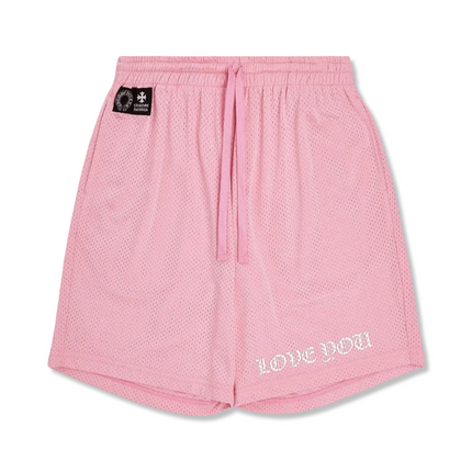 Mesh Shorts Pink