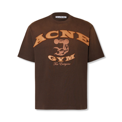 Logo T-Shirt in Brown