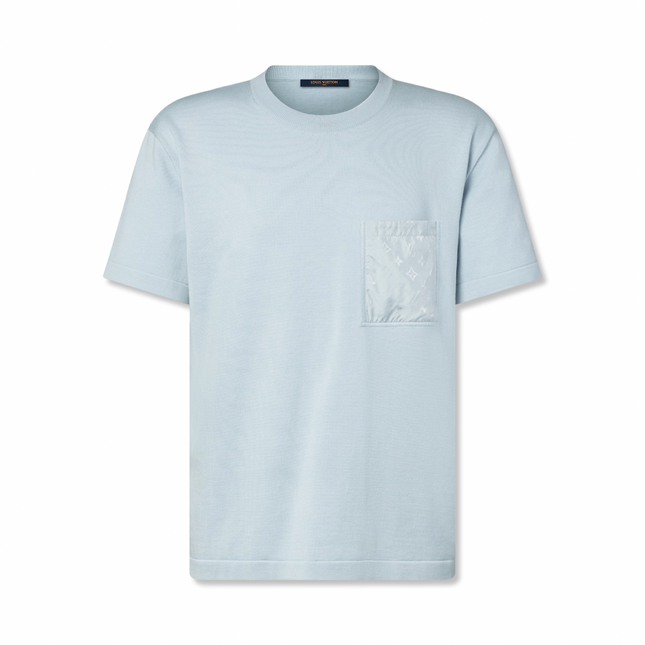 Monogram Pocket T-Shirt Blue