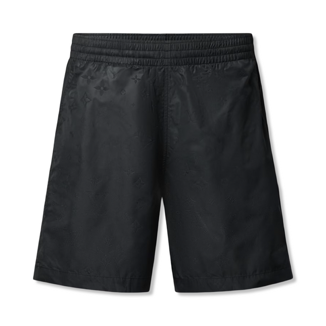 Monogram Swim Shorts Black