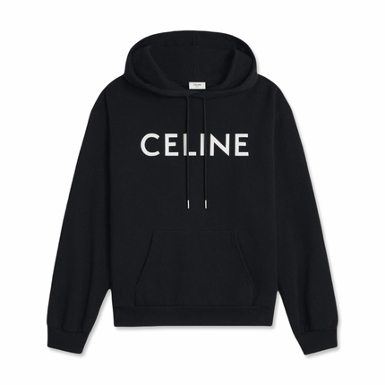 Cotton Hoodie Black