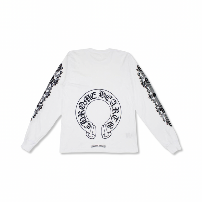 Horseshoe Long-sleeve T-Shirt White