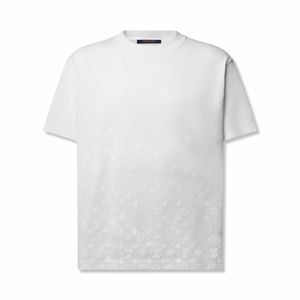 Gradient Flock Print T-Shirt White