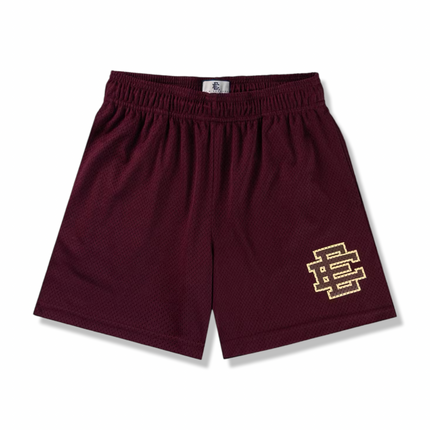 EE Basic Shorts Burgandy