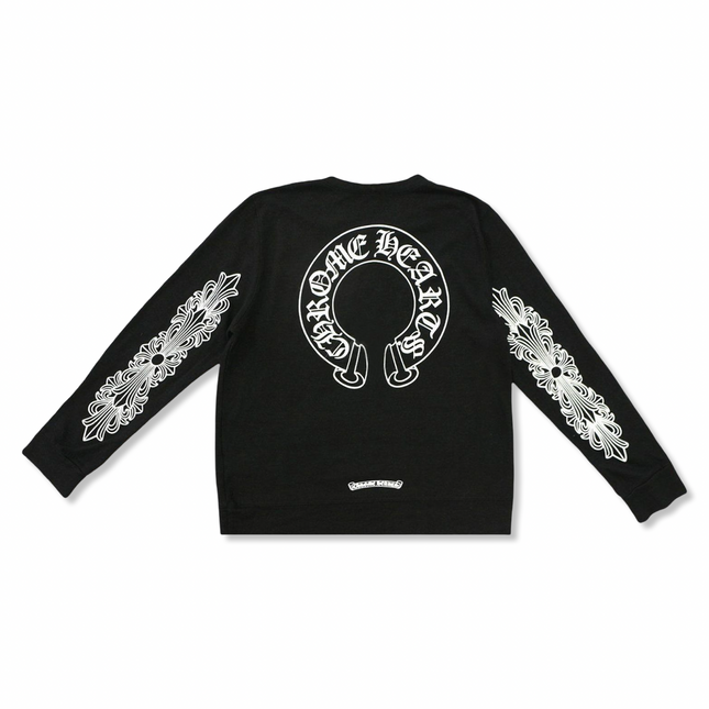 Horseshoe Long-sleeve T-Shirt Black