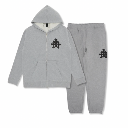 Triple Cross Tracksuit Grey