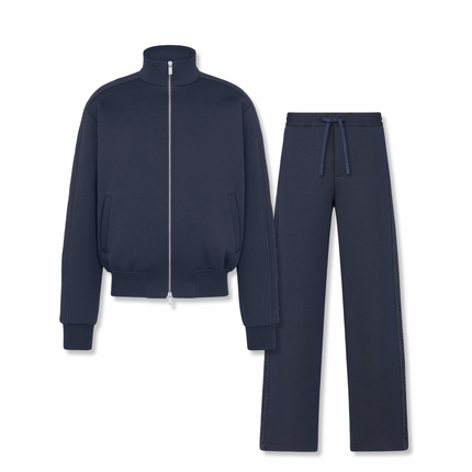 Oblique Tracksuit Navy