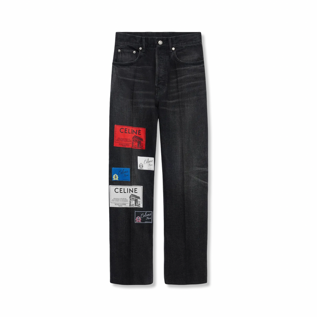 Patchwork Denim Jeans