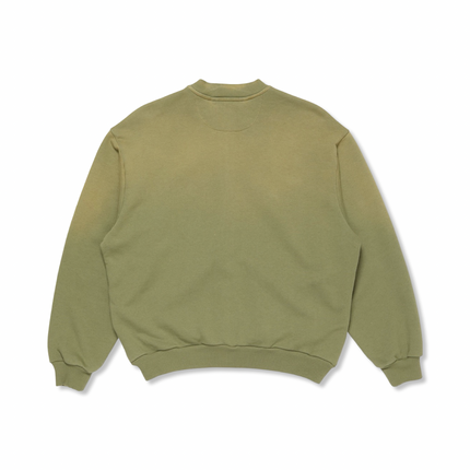 Zip-Up Cardigan Khaki