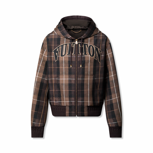 Hooded Jacket Brown