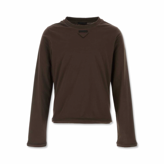 Long Sleeve T-Shirt Brown