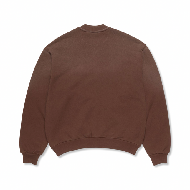 Zip-Up Cardigan Brown
