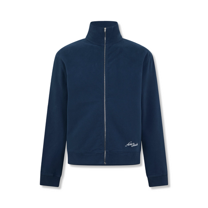Logo Embroidered Zip Sweatshirt