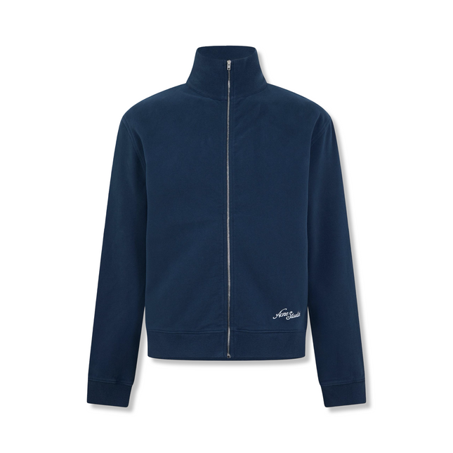 Logo Embroidered Zip Sweatshirt