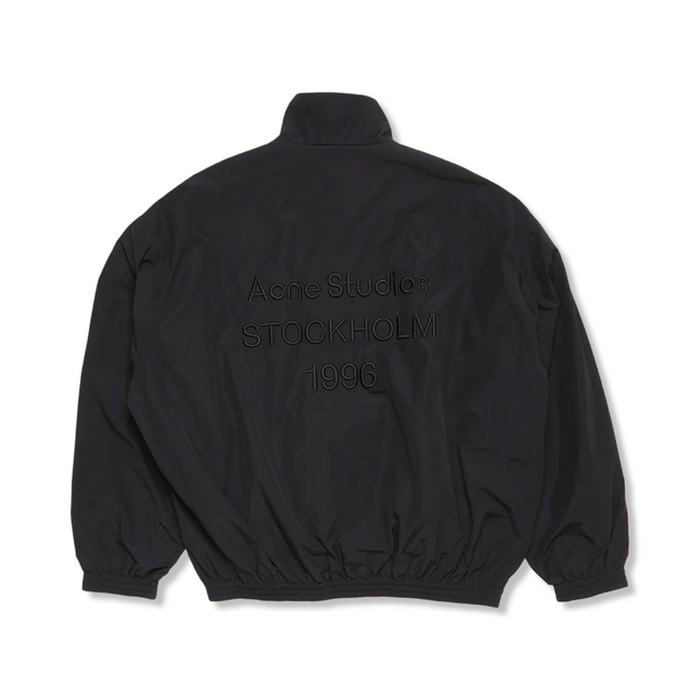 Logo Embroidered Jacket Black