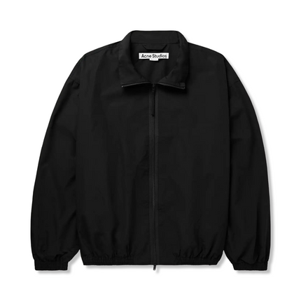 Logo Embroidered Jacket Black