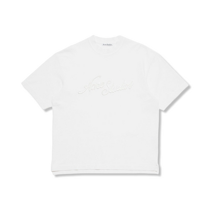 Embroidered Logo T-Shirt White