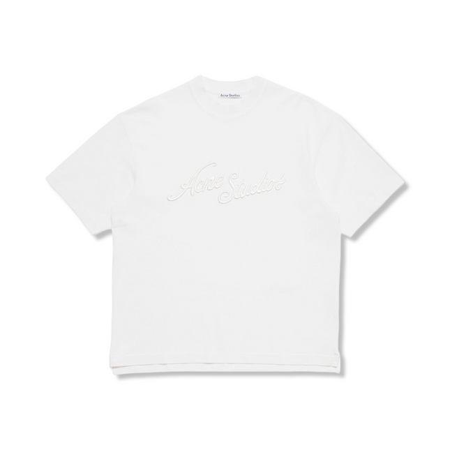 Embroidered Logo T-Shirt White