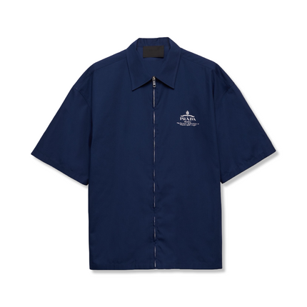 Cotton Shirt Navy