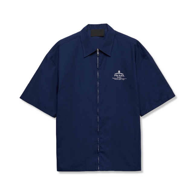 Cotton Shirt Navy