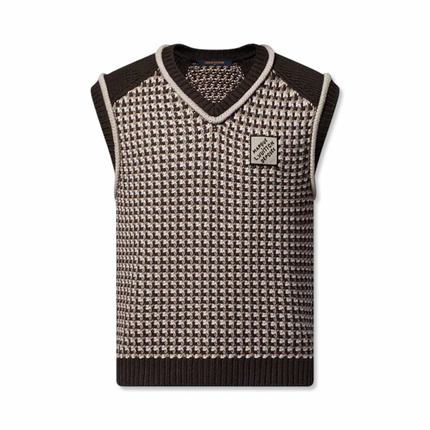 Cotton Vest Brown