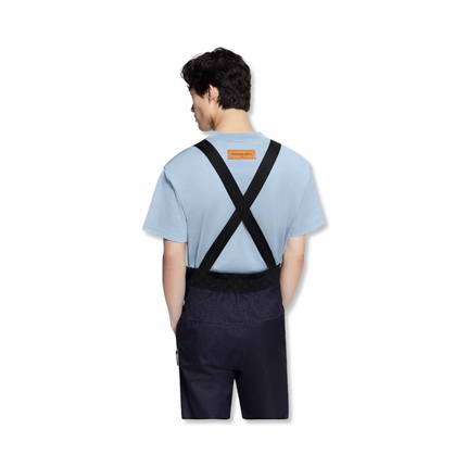 Embroidered Logo T-Shirt Blue