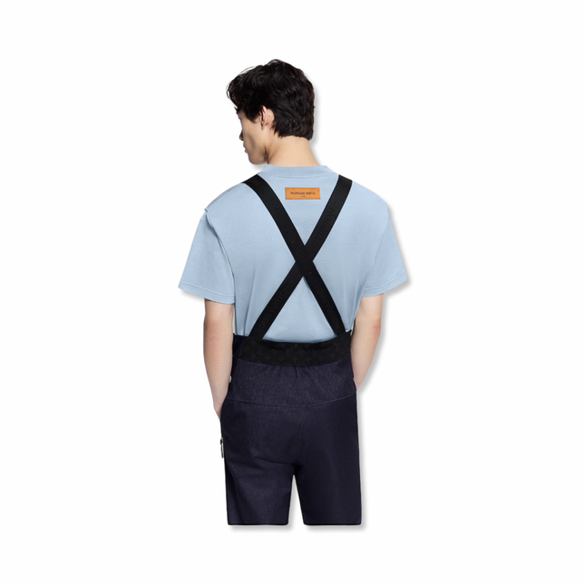 Embroidered Logo T-Shirt Blue